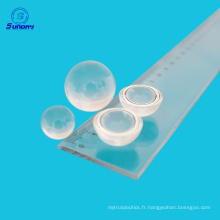 Lentille de boule en verre optique pour endoscope et microscope